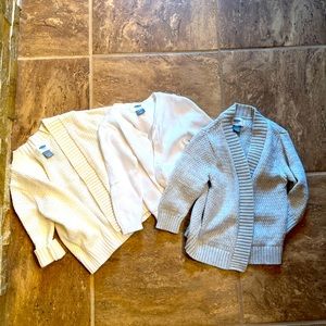 Cardigans 12-18 Month (x2) & 18-24 Month (x1)